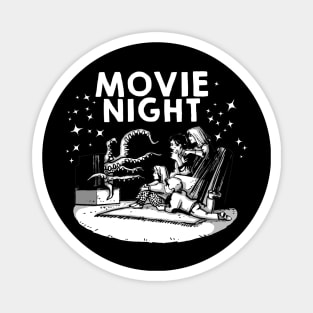 Movie night Magnet